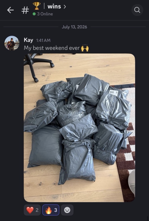 Kay — best weekend ever